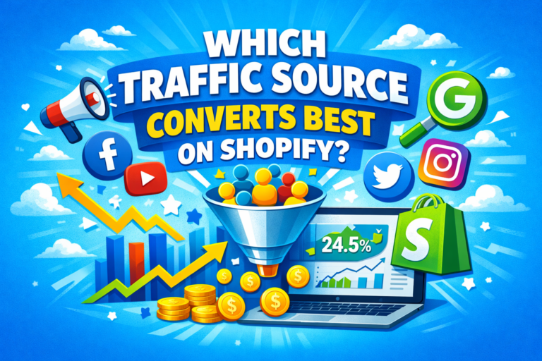 Best traffic sources for Shopify conversion